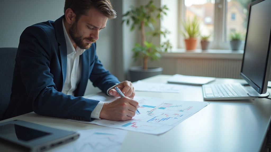 Detaillierte technische Chartanalyse mit Trendlinien und Support-Resistance-Ebenen