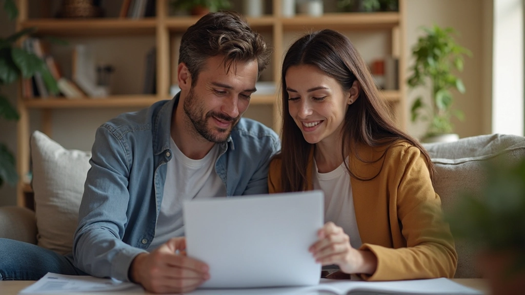 Finanzielle Meilensteine: Familie diskutiert langfristige finanzielle Ziele und Vermögensaufbau-Planung